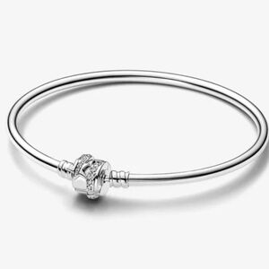 PANDORA 592733C01 Pandora Moments Sparkling Shooting Star Clasp Bracelet New